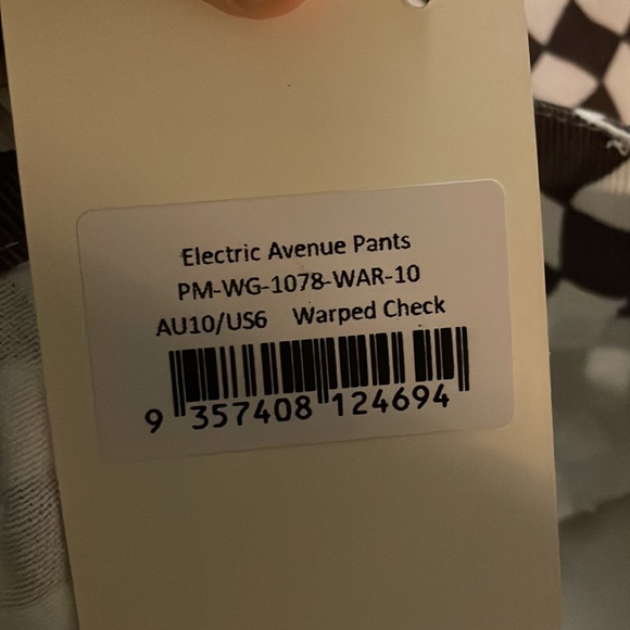 PEPPERMAYO Electric Avenue - Warped Check - Size US 4 - Picture 6 of 6